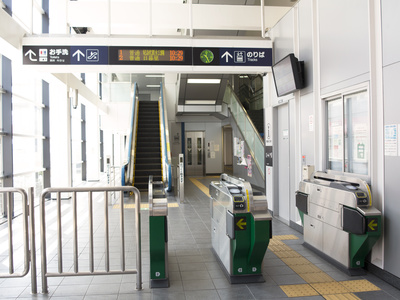 電車だがバリアフリー